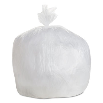GEN High Density Can Liners, 30 Gal, 8 Microns, 30" X 36", Natural, 500-carton freeshipping - TVN Wholesale